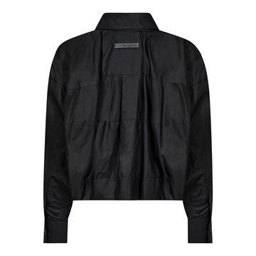 Haute L\' Amitié - Sophie Din Coated Shirt - Black